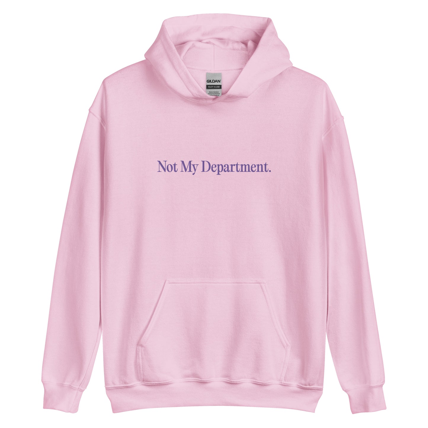 Not My Department Loose Hoodie
