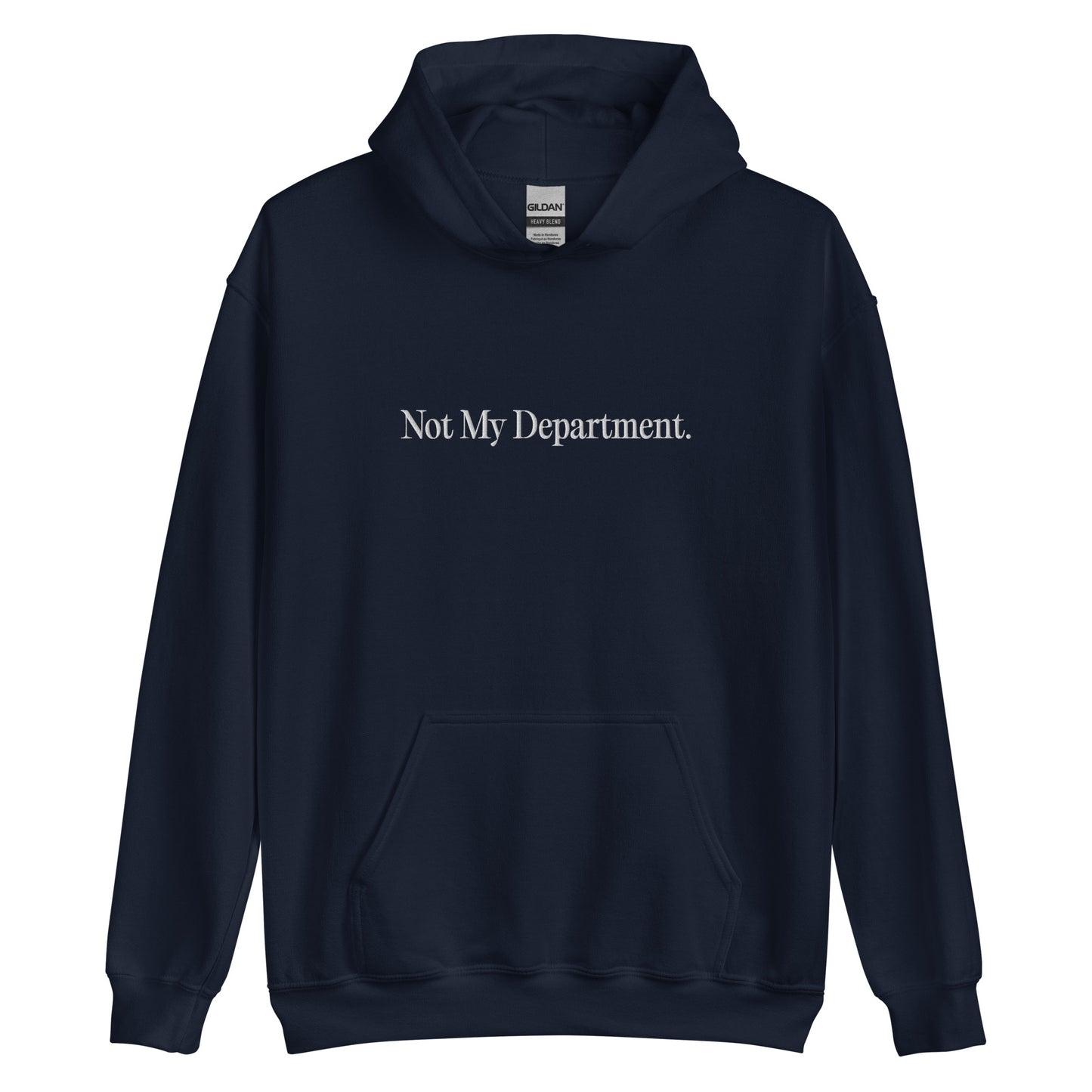 Not My Department Loose Hoodie